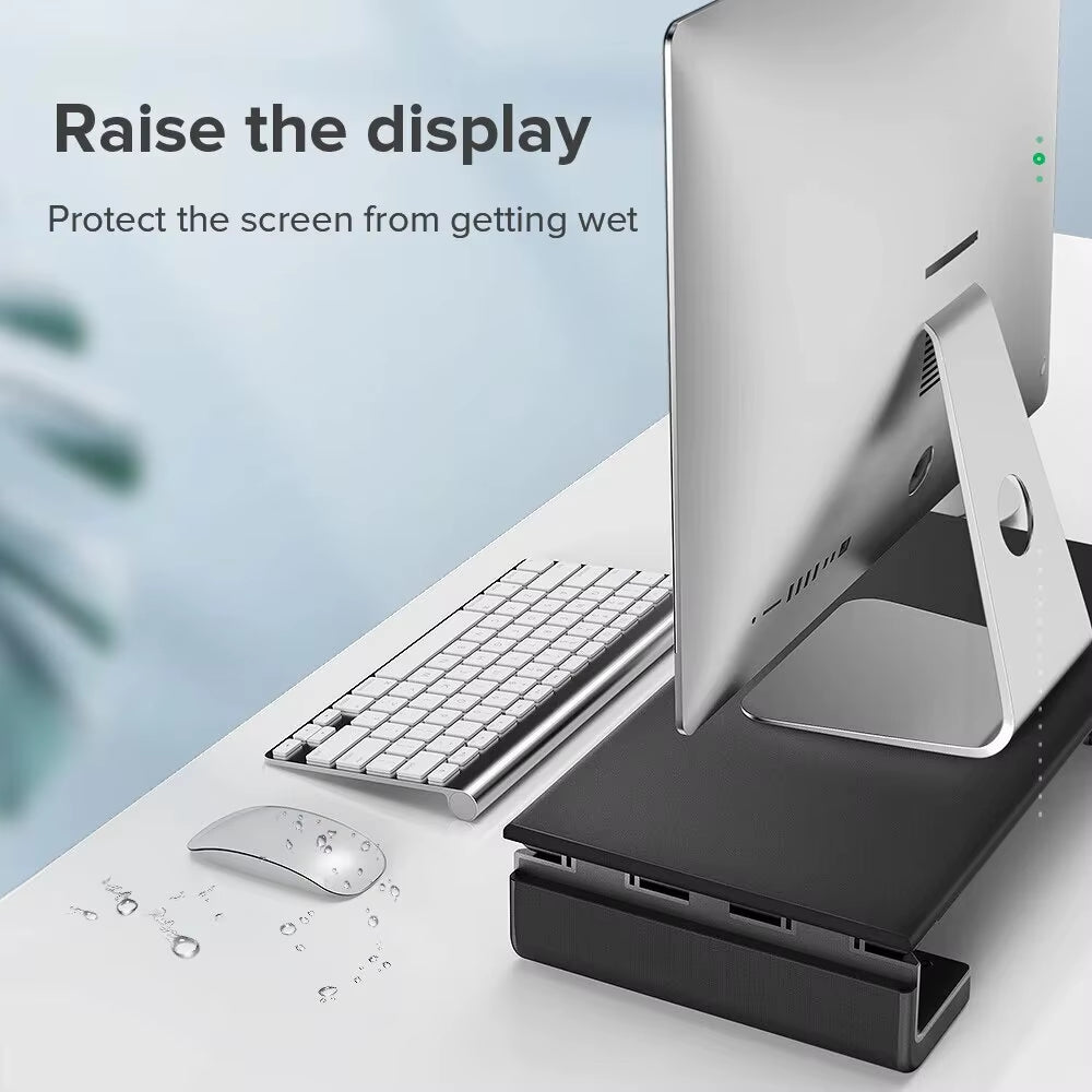 Adjustable Desktop Stand for Computer & Laptop Monitors