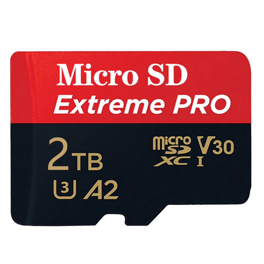 Micro SD Card 2TB with SD Card Adapter