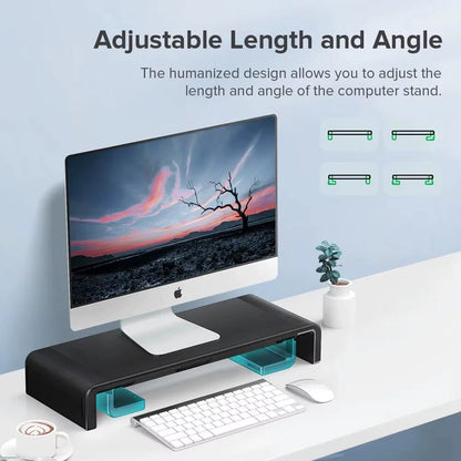 Adjustable Desktop Stand for Computer & Laptop Monitors
