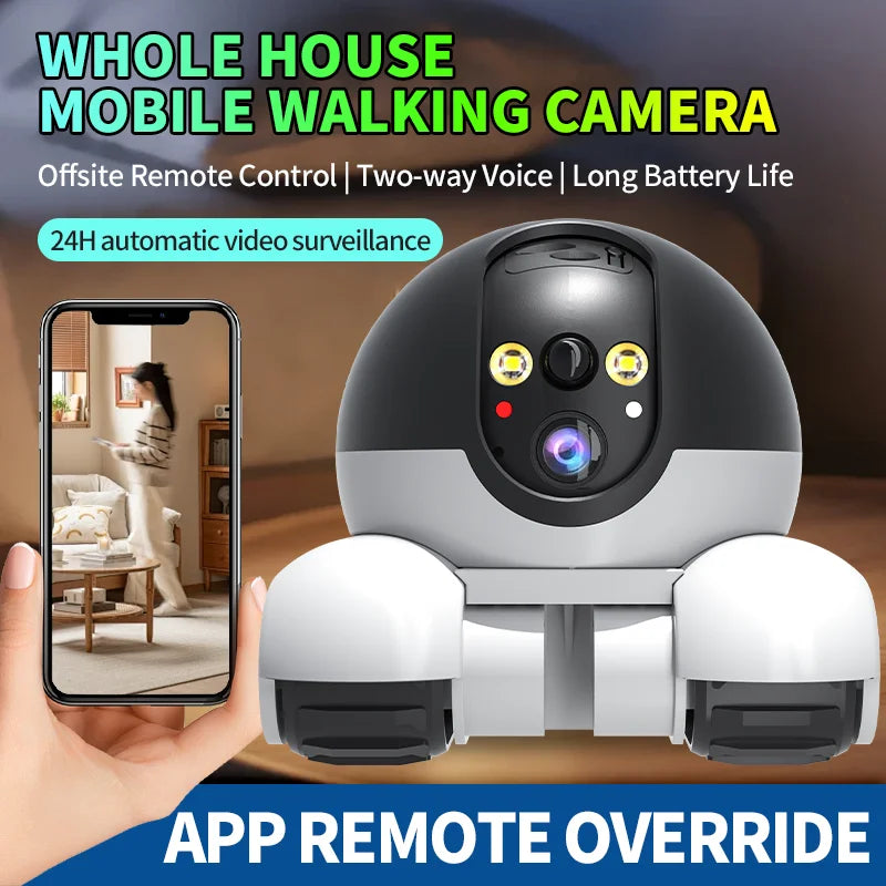 4MP V360Pro APP Running Dual Lens IP Dome Camera Full Color AI Humanoid Detection Home Security CCTV Baby Monitor