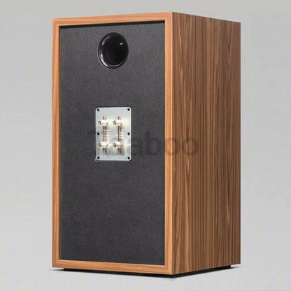 8 Inch Three-Way Labyrinth Speaker Empty Box Bookshelf Speaker Home Speaker DIY Hifi Audio Wooden Handmade Box Passive Speaker