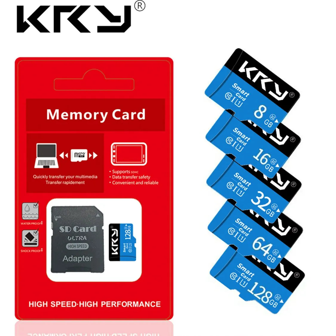 Micro Memory SD Card 128GB 32GB 64GB SD Card SD/TF Flash Card 32 64 128GB Class 10 Memory Card for Phone