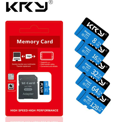Micro Memory SD Card 128GB 32GB 64GB SD Card SD/TF Flash Card 32 64 128GB Class 10 Memory Card for Phone